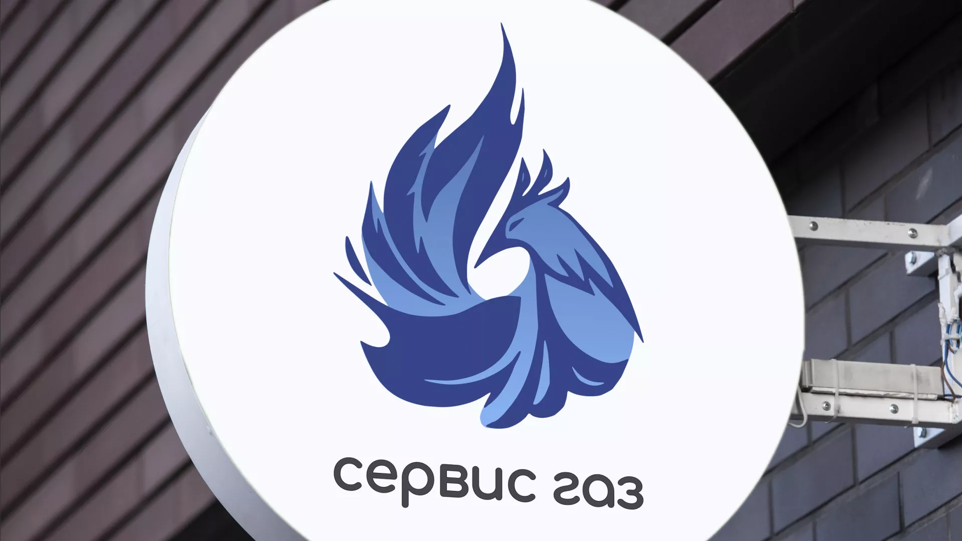Создание логотипа «Сервис газ» в Луховицах