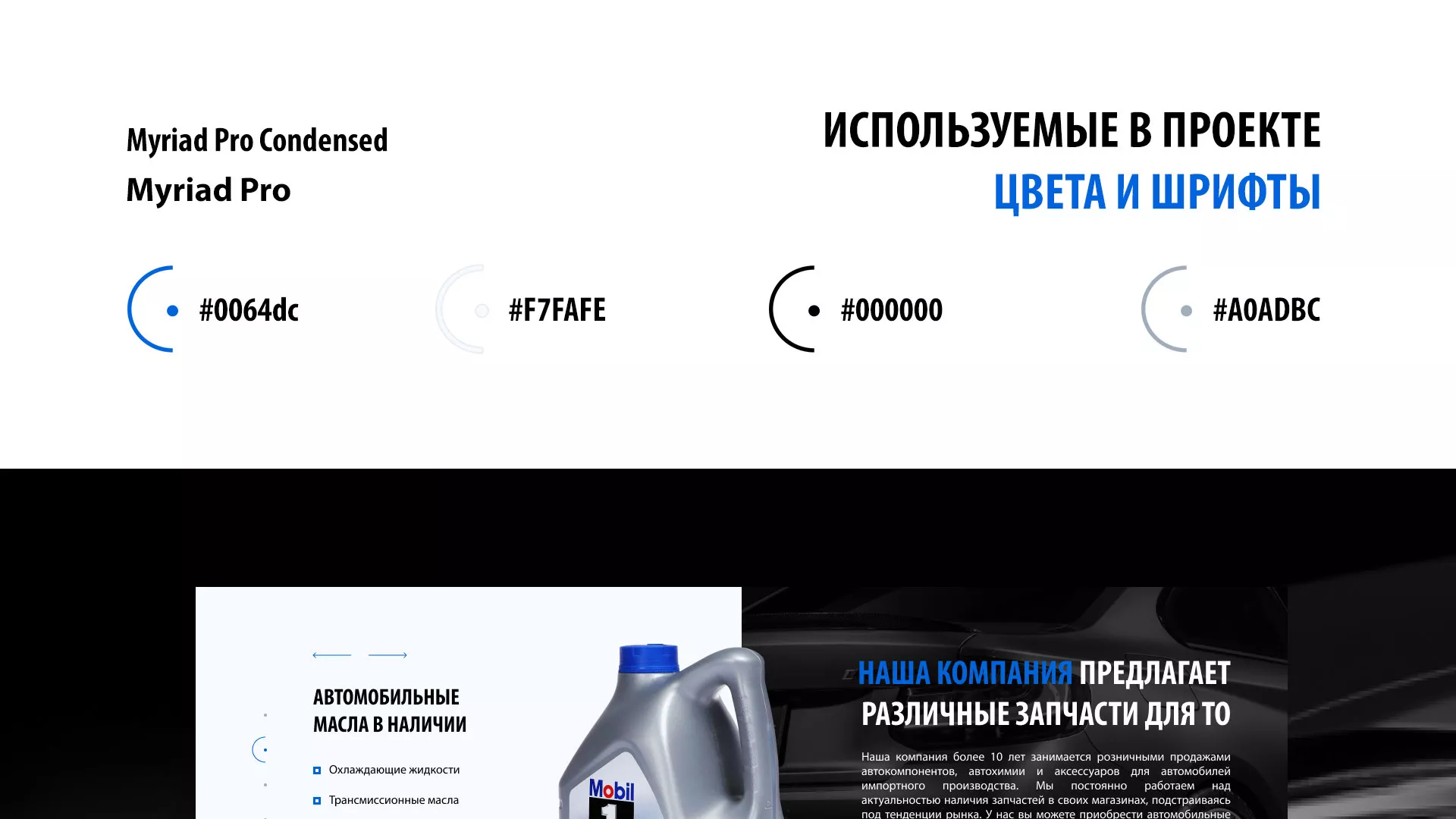 Разработка сайта магазина автозапчастей «М7» в Луховицах