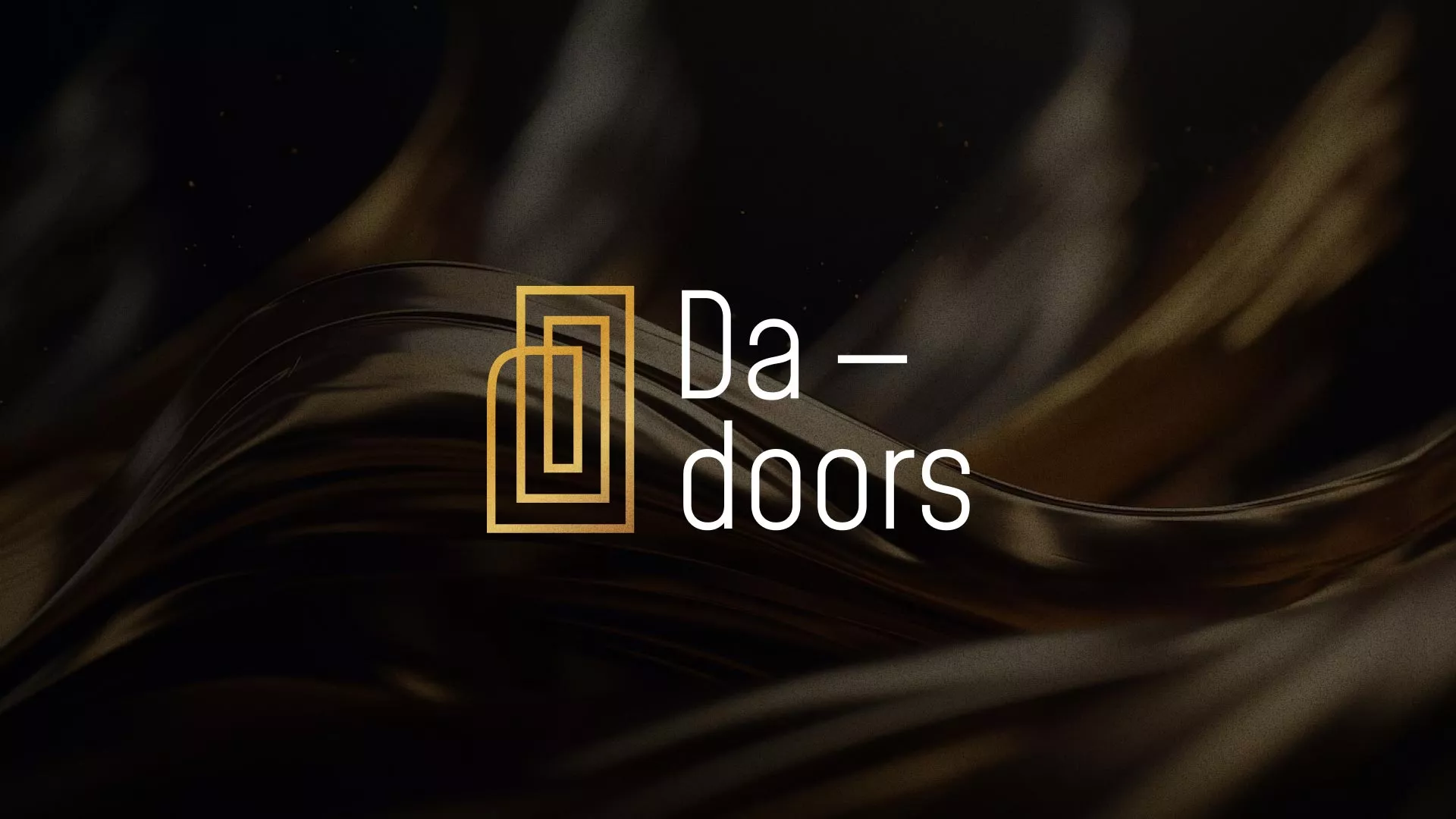 Разработка логотипа для компании «DA-DOORS» в Луховицах
